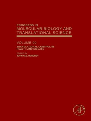 cover image of Translational Control in Health and Disease